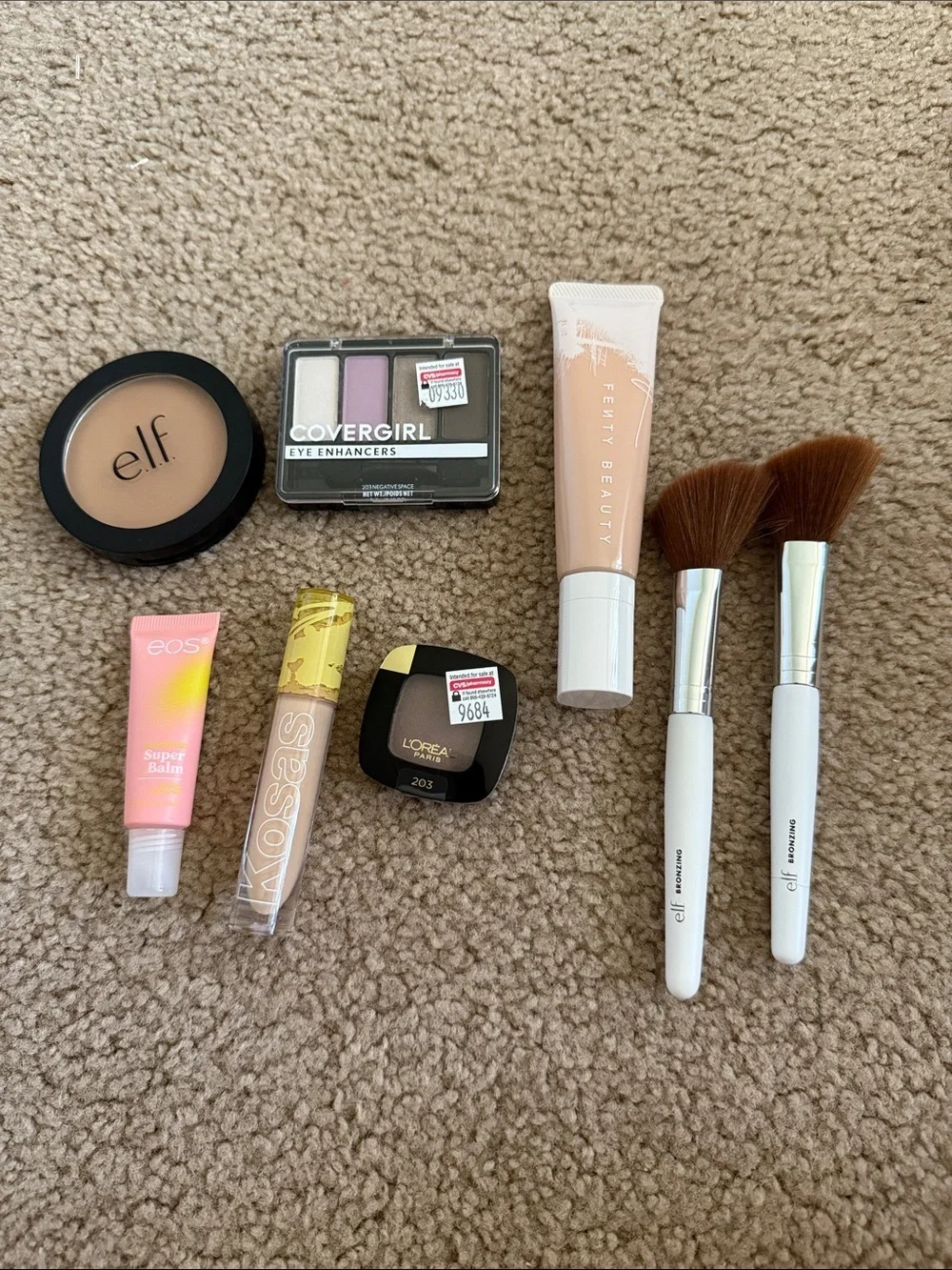 7-Piece Makeup Bundle! Fenty, Kosas, ELF, Covergirl, L’Oreal